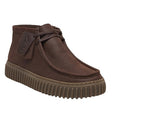 Polacchino uomo Clarks Torhill Hi dark brown leather U27CL02 26327242