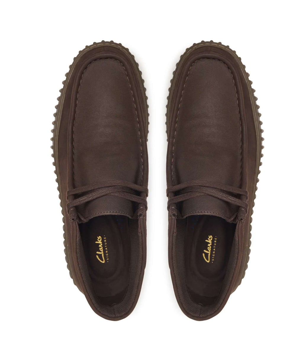 Polacchino uomo Clarks Torhill Hi dark brown leather U27CL02 26327242