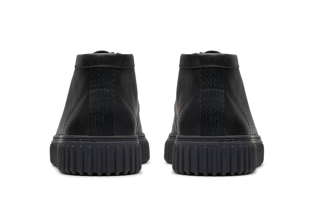 Polacchino uomo Clarks Torhill Hi black leather U27CL04 26178264