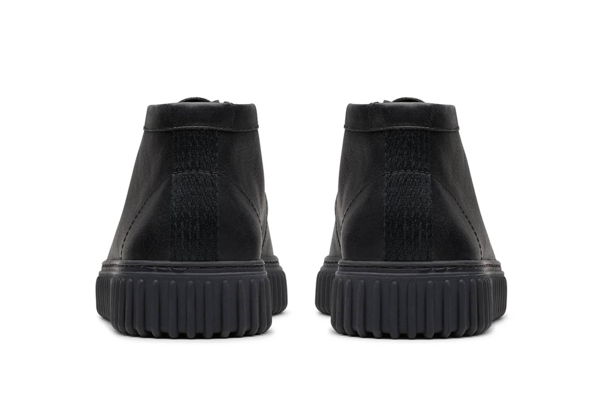 Polacchino uomo Clarks Torhill Hi black leather U27CL04 26178264