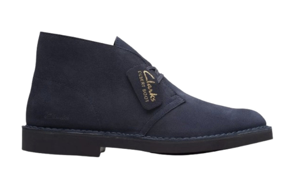 Polacchino uomo Clarks Desert Boot Evo navy suede U27CL07 26168085