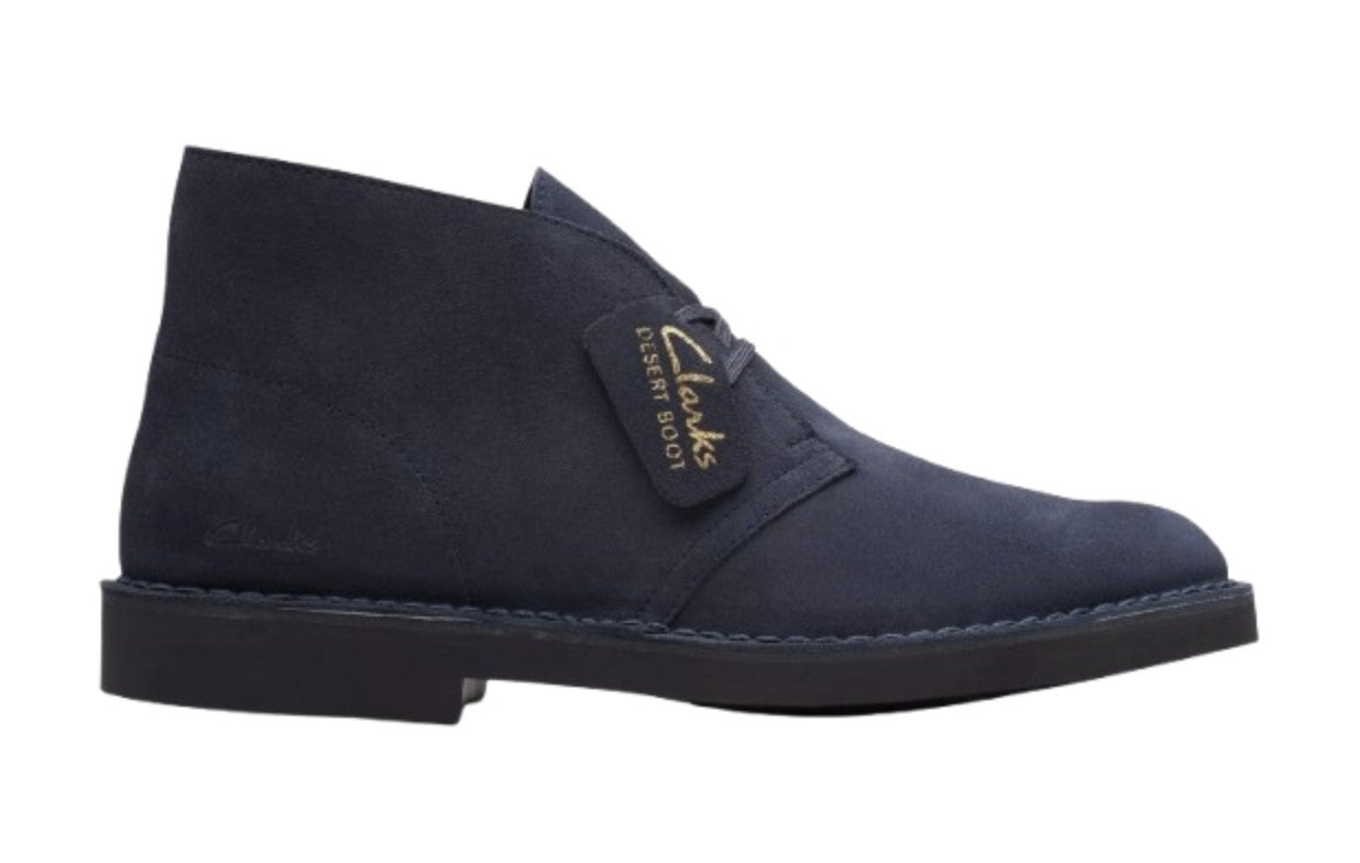 Polacchino uomo Clarks Desert Boot Evo navy suede U27CL07 26168085