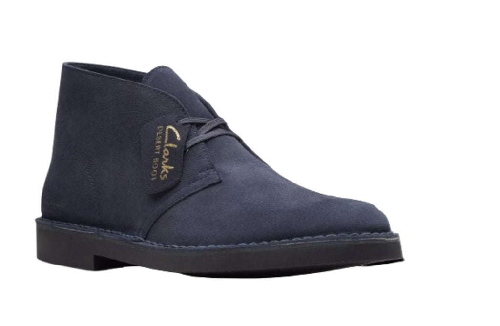 Polacchino uomo Clarks Desert Boot Evo navy suede U27CL07 26168085