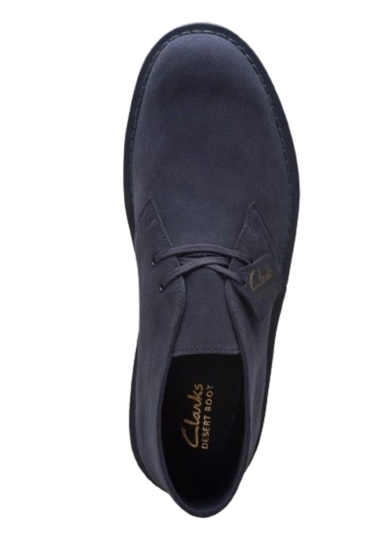 Polacchino uomo Clarks Desert Boot Evo navy suede U27CL07 26168085