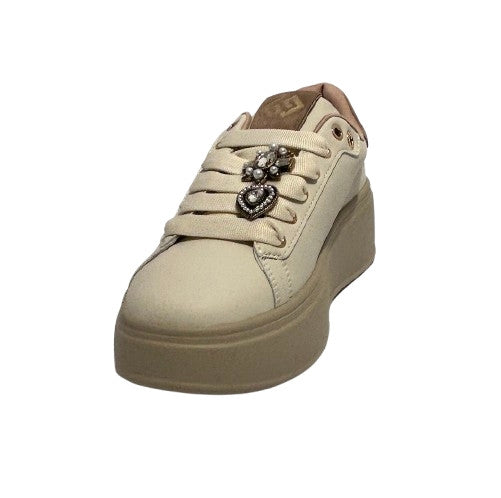 Sneaker donna Gold&gold beige D27GG08 GB1093