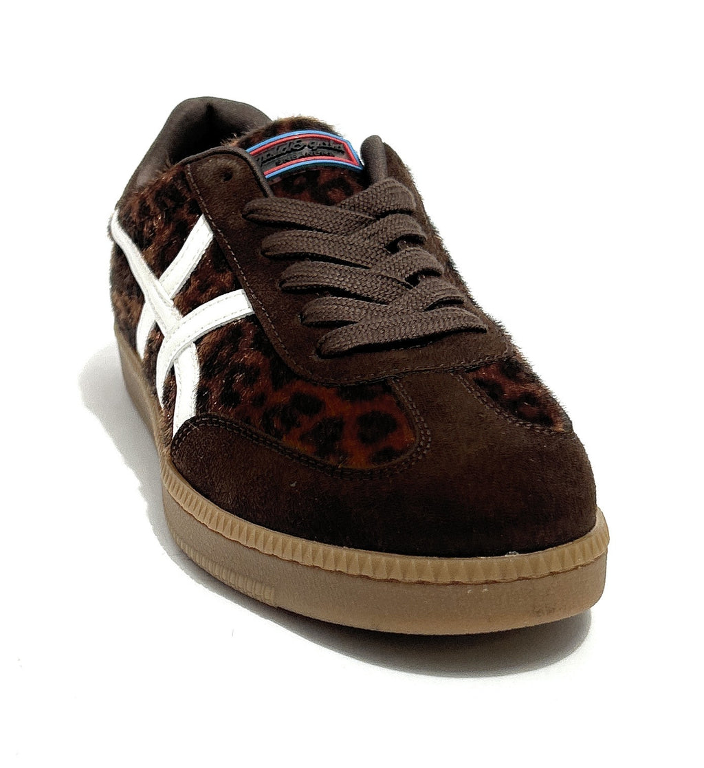 Sneaker donna Gold&gold leopard/camel D27GG06 GB1112