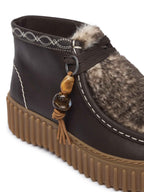 Polacchino donna Clarks Torhill Penny Moss dark brown interest D27CL02 26327772