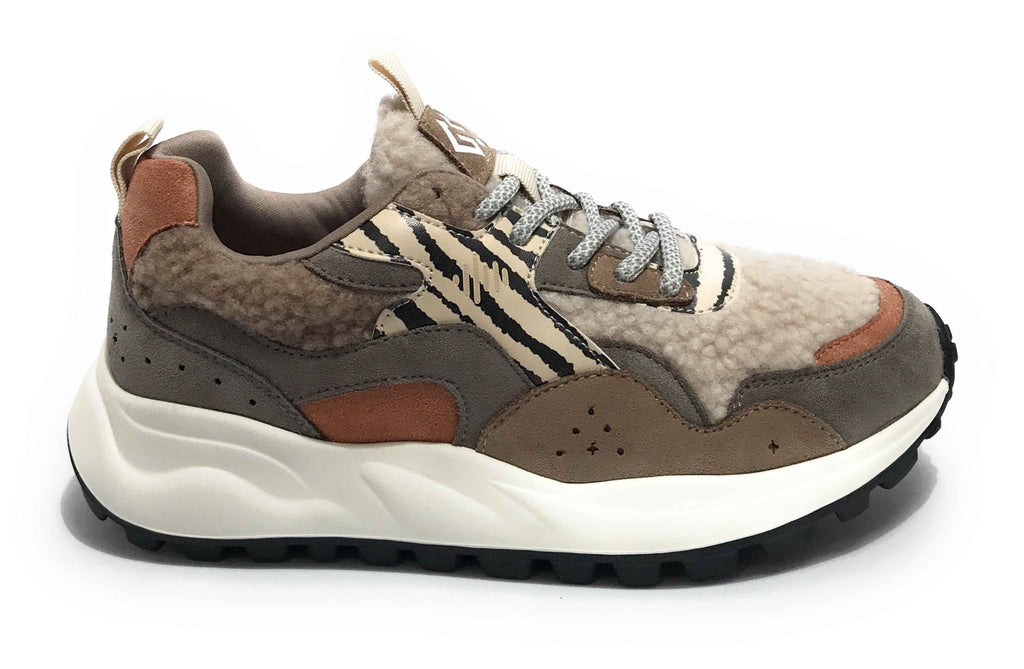 Sneaker donna Gold&gold khaki D27GG04 GB1000