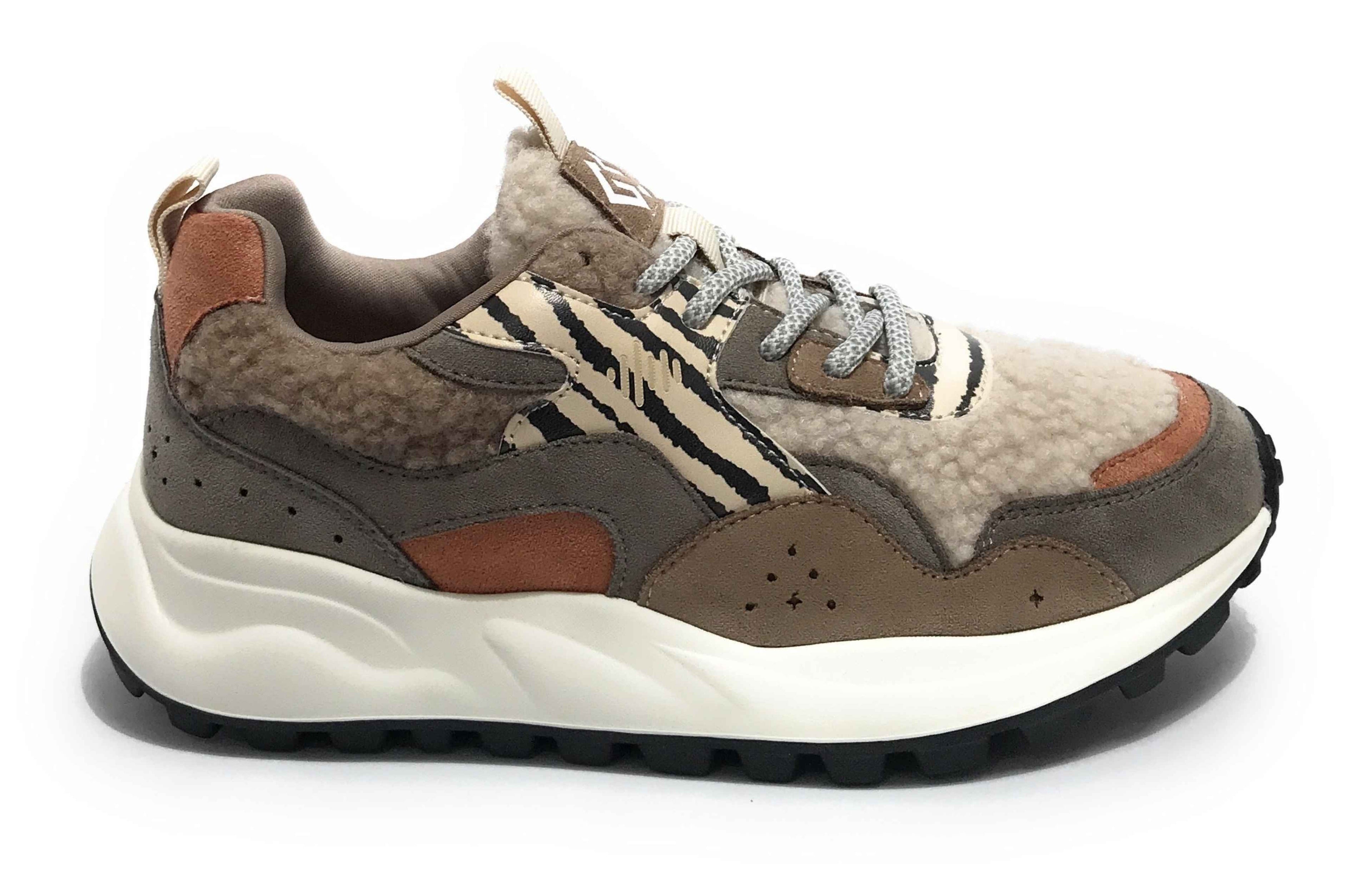 Sneaker donna Gold&gold khaki D27GG04 GB1000