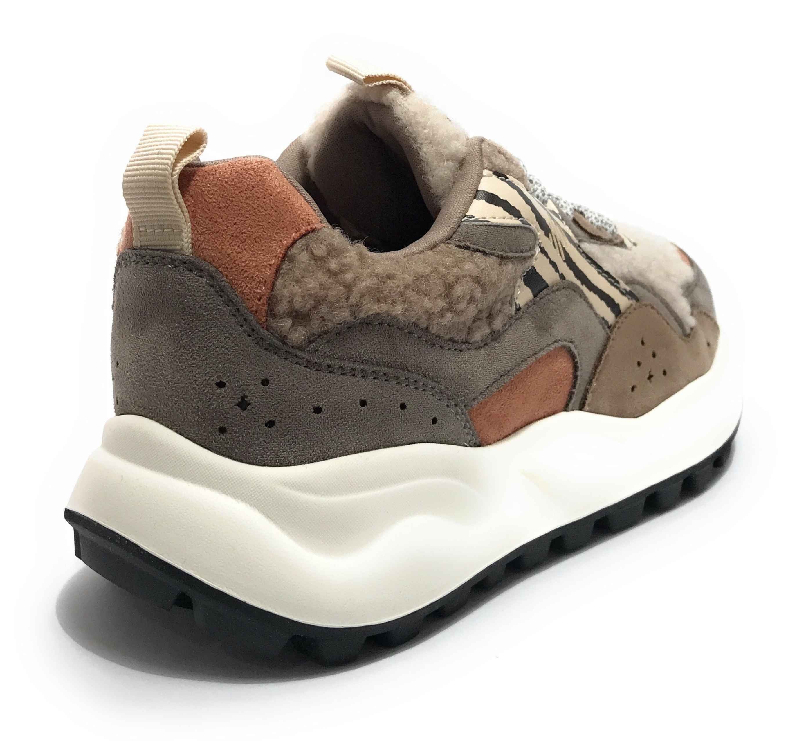 Sneaker donna Gold&gold khaki D27GG04 GB1000