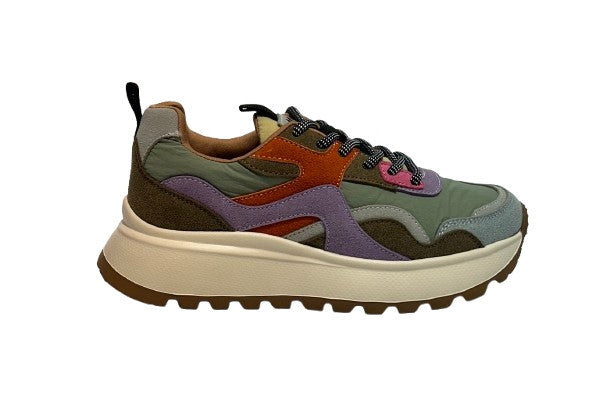 Sneaker donna Gold&gold verde D27GG02 GB1103