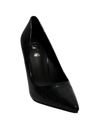 Scarpe donna décolleté Gold&gold tc 100 ecopelle cocco nero D27GG07 GD846-2