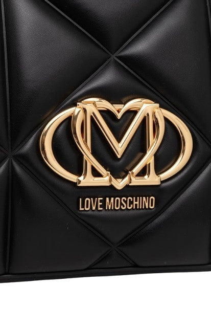 Borsa donna a spalla Love Moschino nero B27MO32 JC4040PP1PLC0000