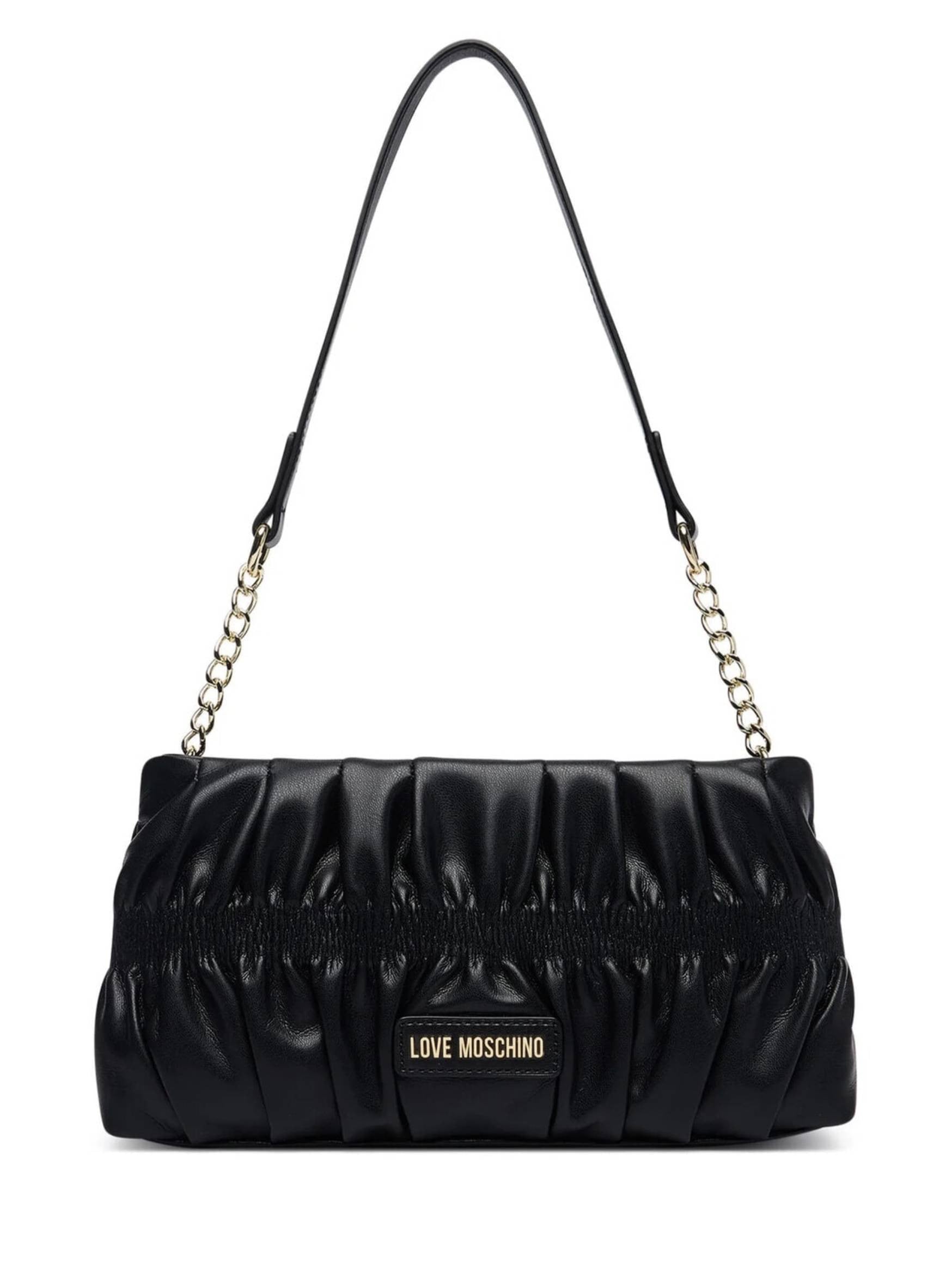 Borsa donna Love Moschino a spalla in ecopelle nero B27MO28 JC4089PP1PLU0000