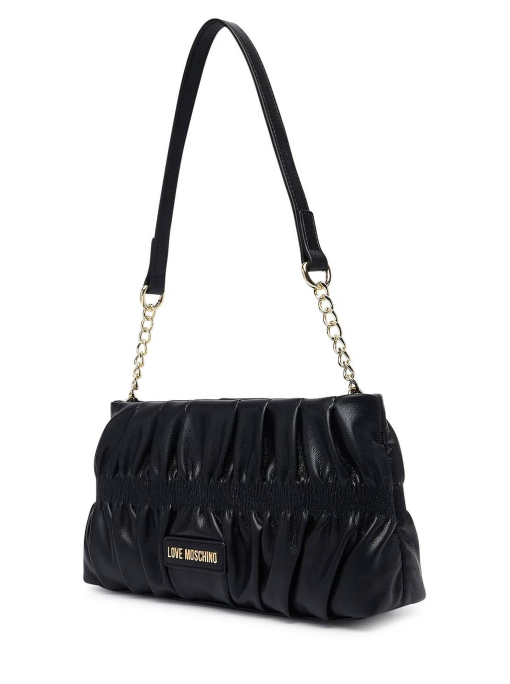 Borsa donna Love Moschino a spalla in ecopelle nero B27MO28 JC4089PP1PLU0000