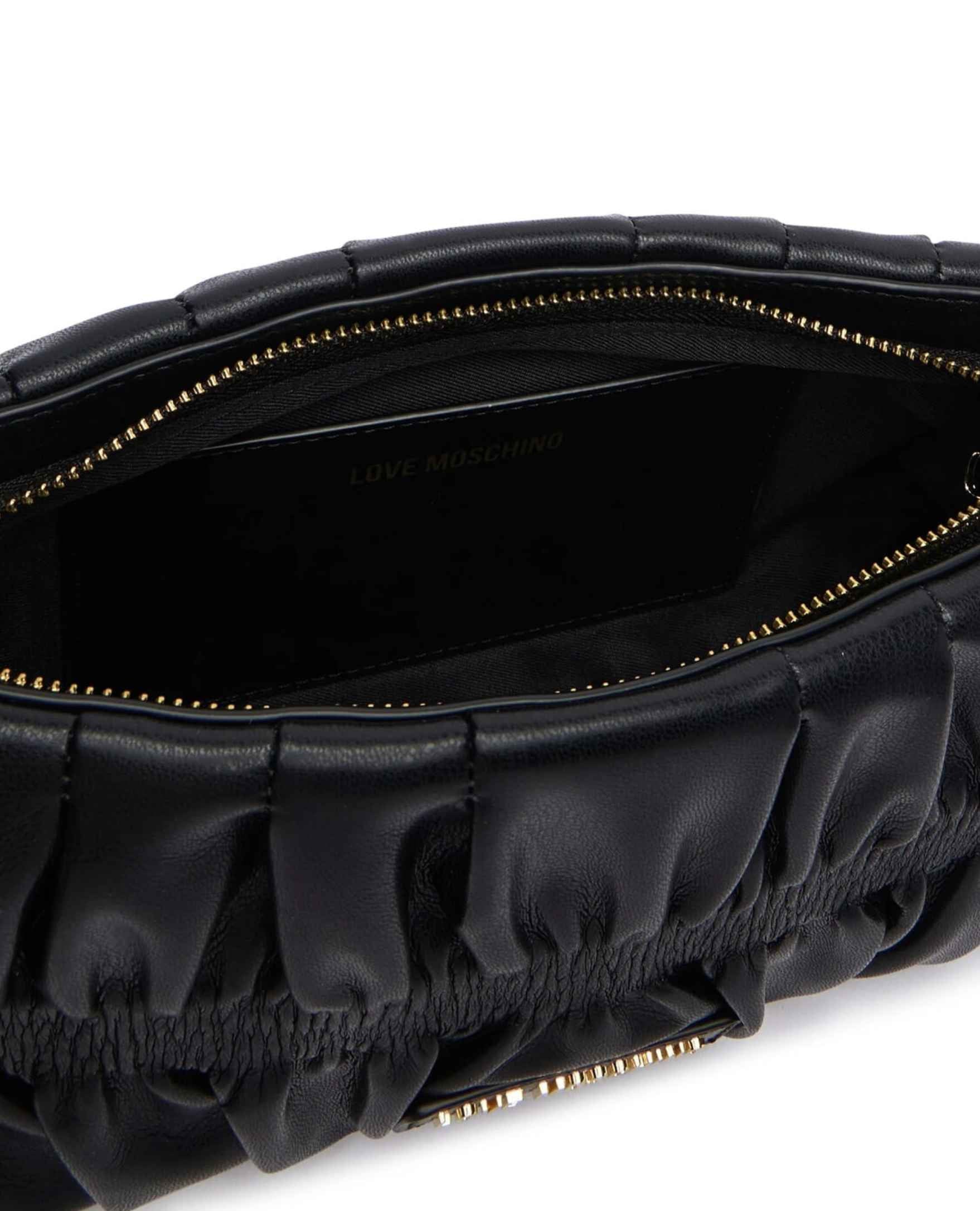 Borsa donna Love Moschino a spalla in ecopelle nero B27MO28 JC4089PP1PLU0000