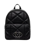 Borsa donna Love Moschino zaino stampa croco embossed nero B27MO34 JC4037PP1PLF1000