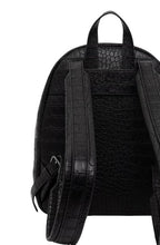 Borsa donna Love Moschino zaino stampa croco embossed nero B27MO34 JC4037PP1PLF1000