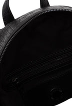 Borsa donna Love Moschino zaino stampa croco embossed nero B27MO34 JC4037PP1PLF1000