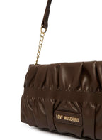 Borsa donna Love Moschino a spalla in ecopelle marrone B27MO38 JC4089PP1PLU0300