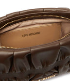 Borsa donna Love Moschino a spalla in ecopelle marrone B27MO38 JC4089PP1PLU0300