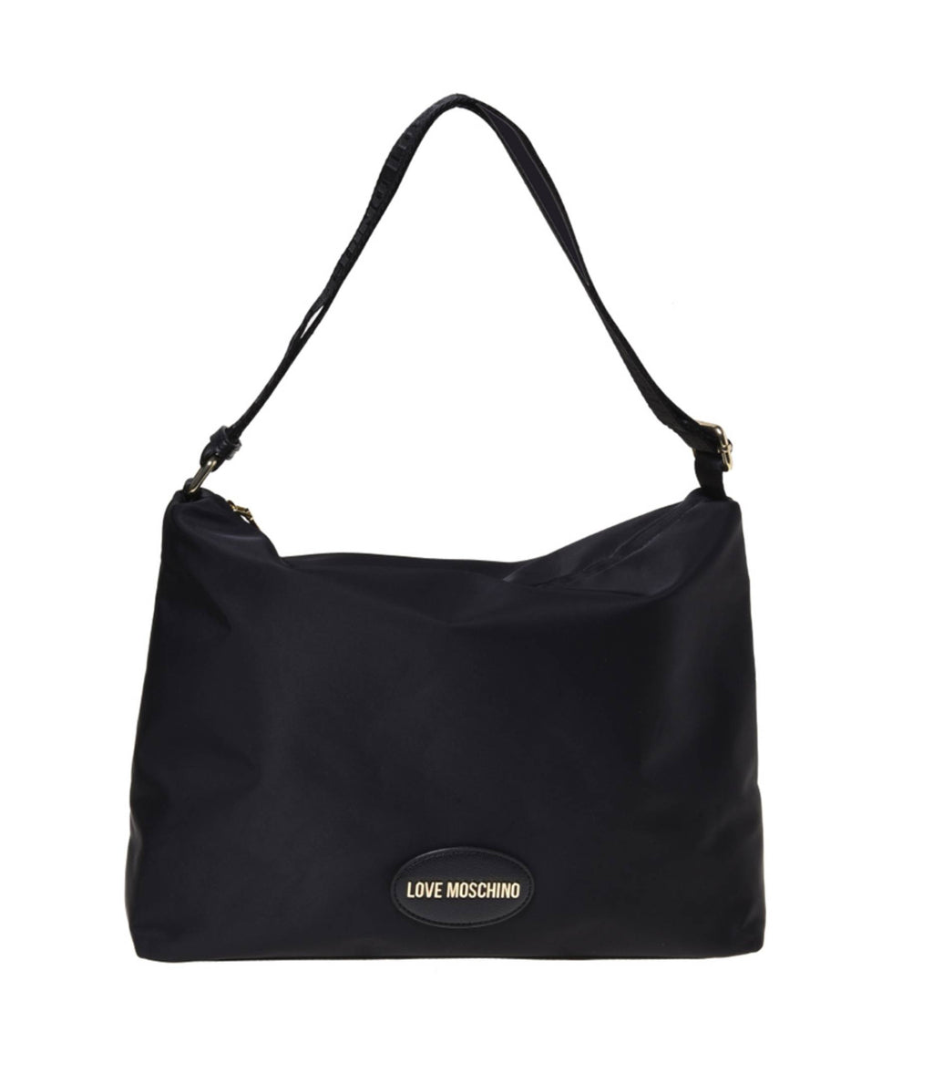 Borsa donna Love Moschino a spalla nylon nero B27MO37 JC4071PP1PLM100A