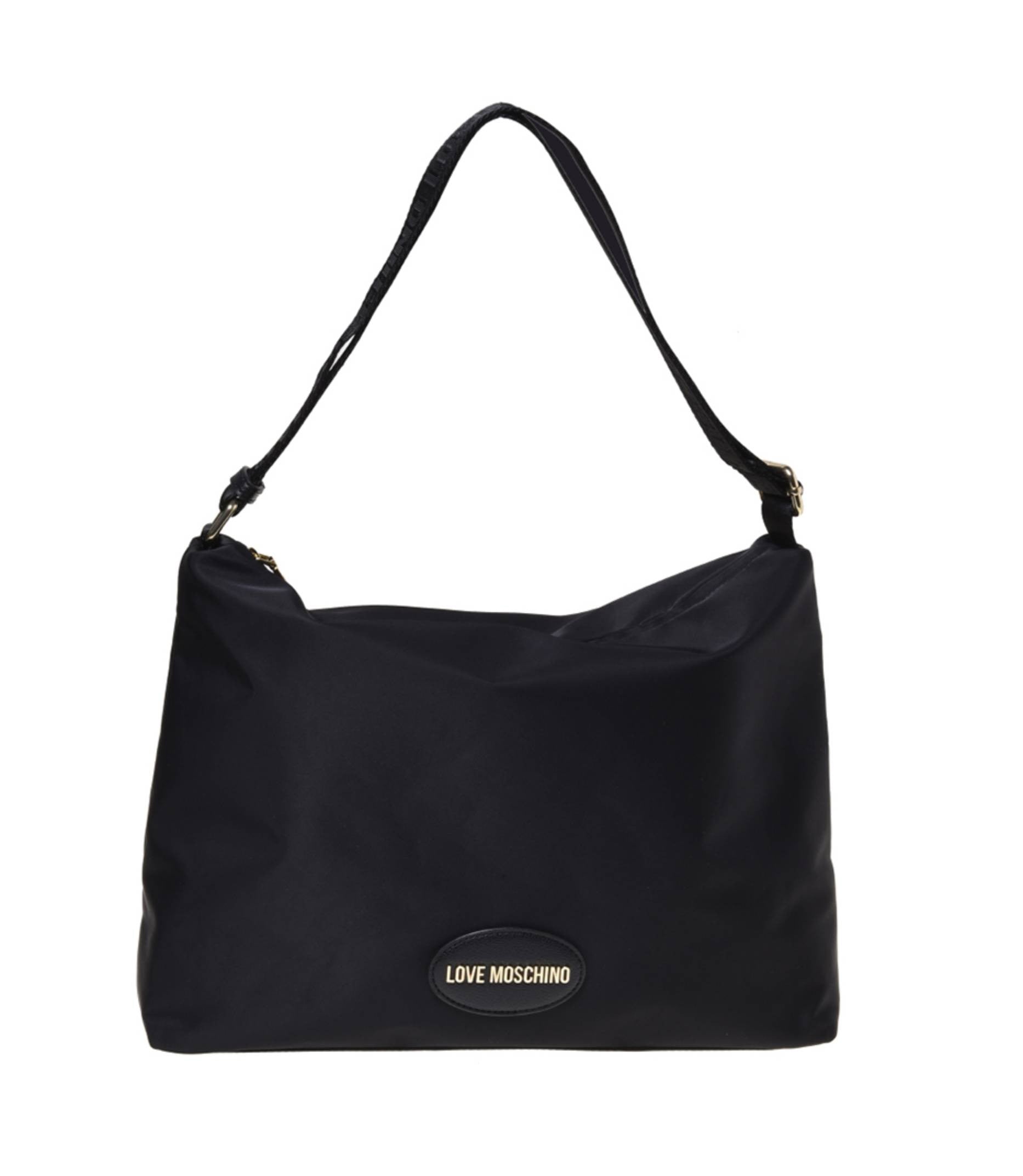 Borsa donna Love Moschino a spalla nylon nero B27MO37 JC4071PP1PLM100A