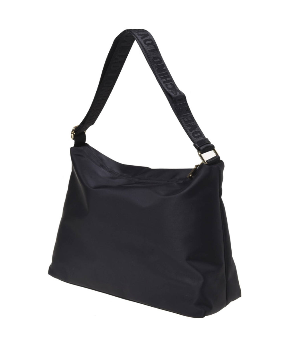 Borsa donna Love Moschino a spalla nylon nero B27MO37 JC4071PP1PLM100A
