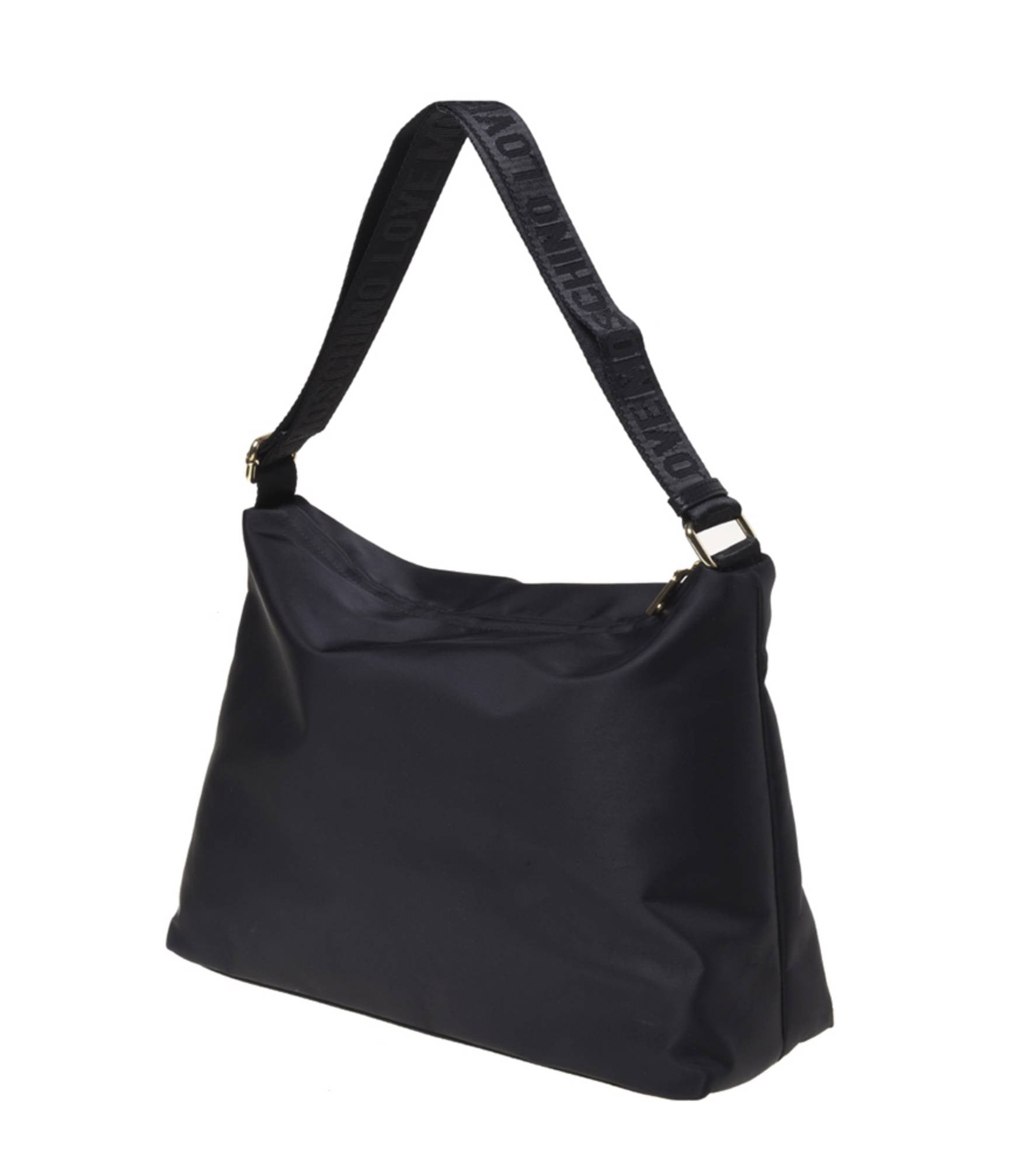 Borsa donna Love Moschino a spalla nylon nero B27MO37 JC4071PP1PLM100A