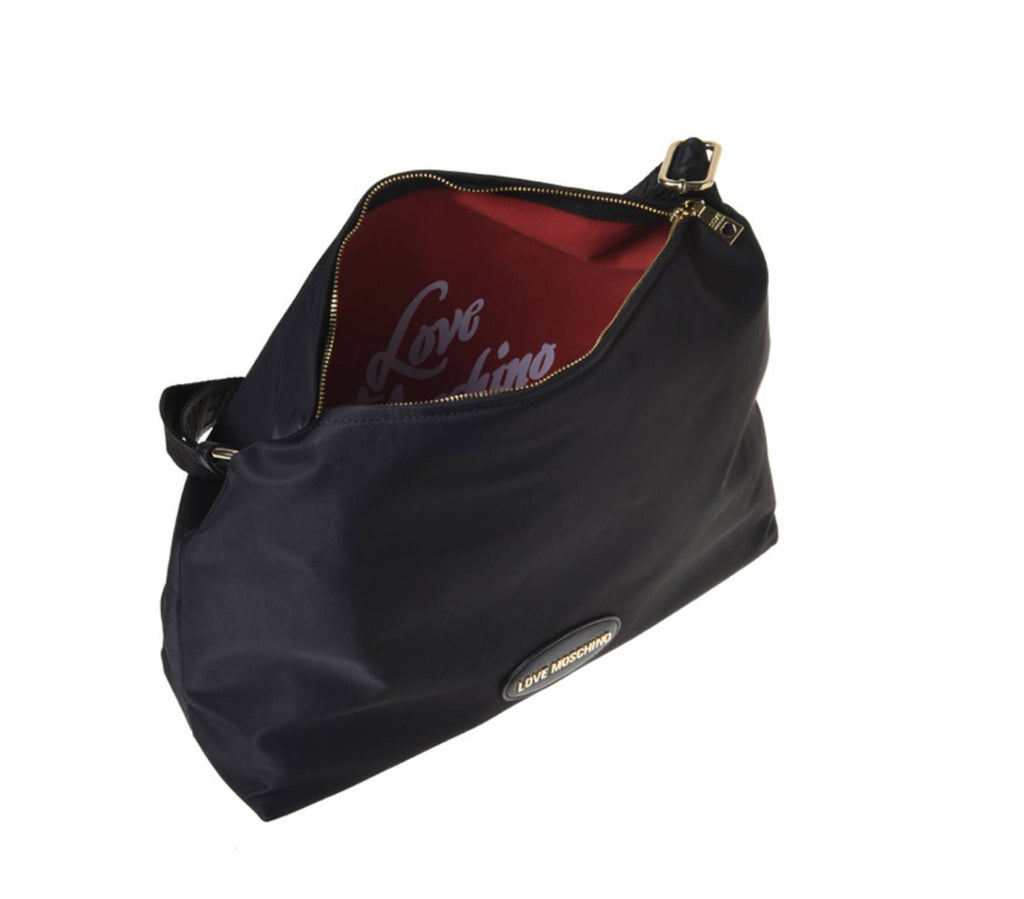 Borsa donna Love Moschino a spalla nylon nero B27MO37 JC4071PP1PLM100A