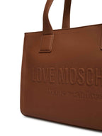 Borsa Love Moschino shopper in ecopelle marrone cuoio B27MO48 JC4045PP1PLE0200