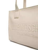 Borsa Love Moschino shopper in ecopelle avorio B27MO47 JC4045PP1OLE0110