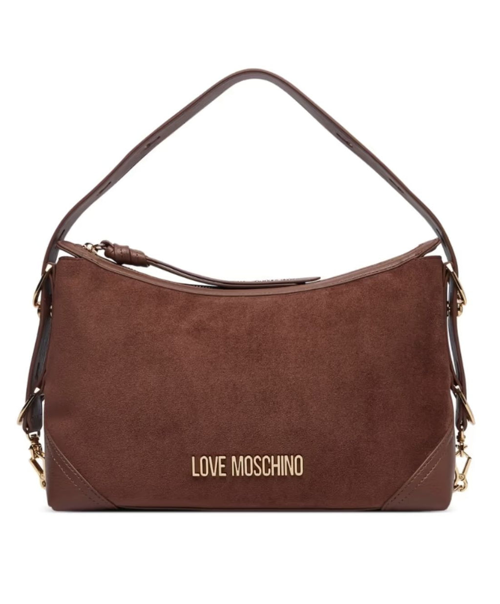 Borsa donna a mano/ spalla Love Moschino velour cuoio B27MO54 JC4090PP1PLD120A