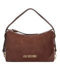 Borsa donna a mano/ spalla Love Moschino velour cuoio B27MO54 JC4090PP1PLD120A