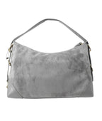 Borsa donna a mano/ spalla Love Moschino velour grigio B27MO55 JC4090PP1PLD101A