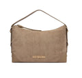 Borsa donna a mano/ spalla Love Moschino velour sabbia B27MO56 JC4090PP1PLD110A