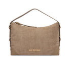 Borsa donna a mano/ spalla Love Moschino velour sabbia B27MO56 JC4090PP1PLD110A