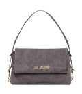 Borsa donna a mano/ spalla Love Moschino velour grigio B27MO58 JC4092PP1PLD101A