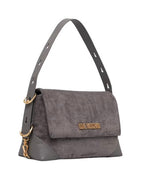 Borsa donna a mano/ spalla Love Moschino velour grigio B27MO58 JC4092PP1PLD101A