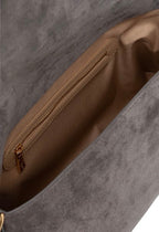 Borsa donna a mano/ spalla Love Moschino velour grigio B27MO58 JC4092PP1PLD101A