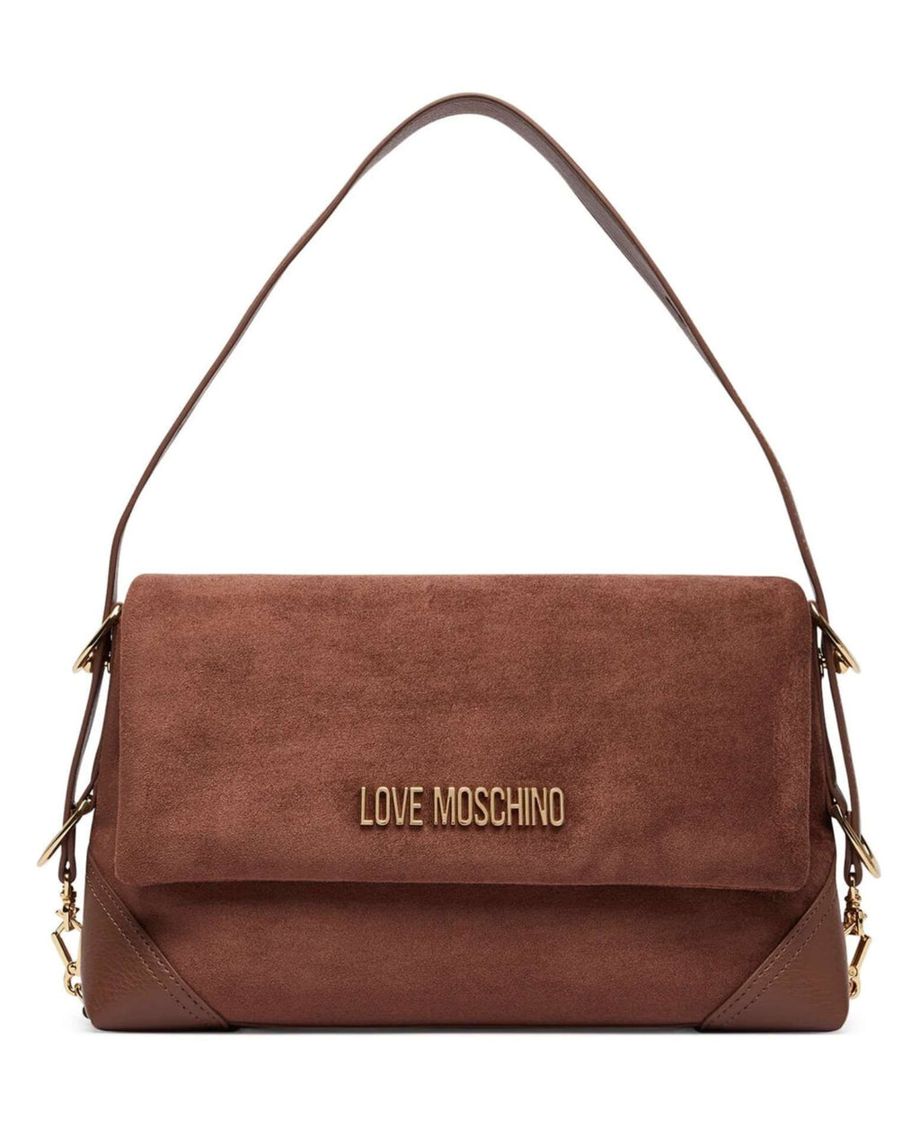 Borsa donna a mano/ spalla Love Moschino velour cuoio B27MO59 JC4092PP1PLD120A