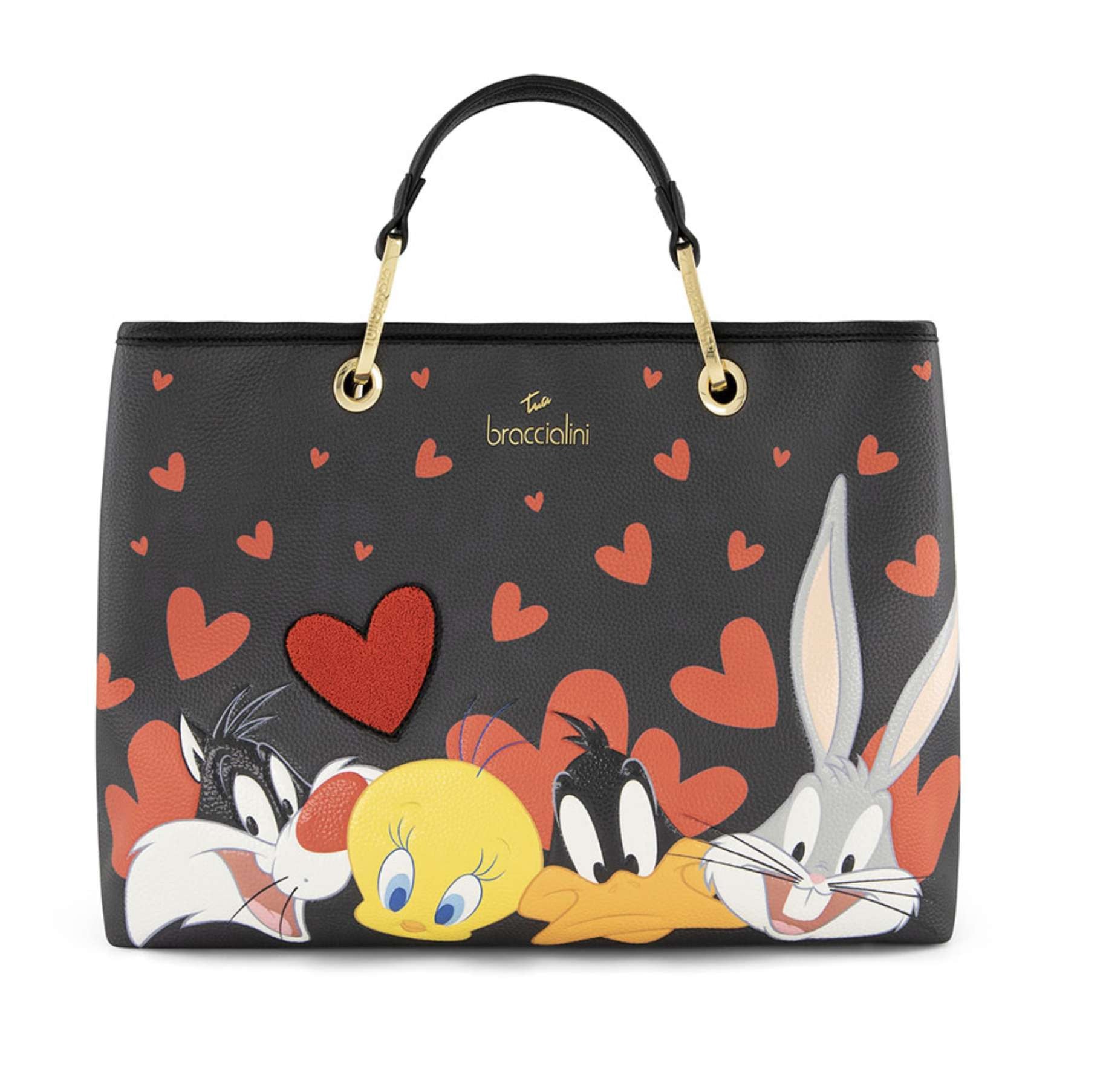Borsa a mano/tracolla donna Braccialini Beth LT Allfriend unico B27BR03 LT316