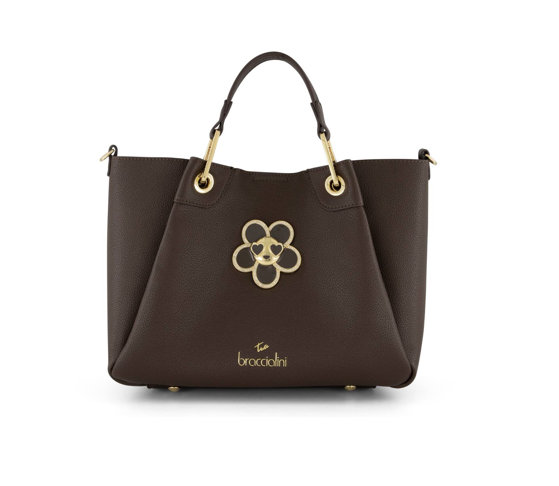 Borsa a mano/ tracolla Braccialini Amy Bijoux marrone B27BR06 B19211