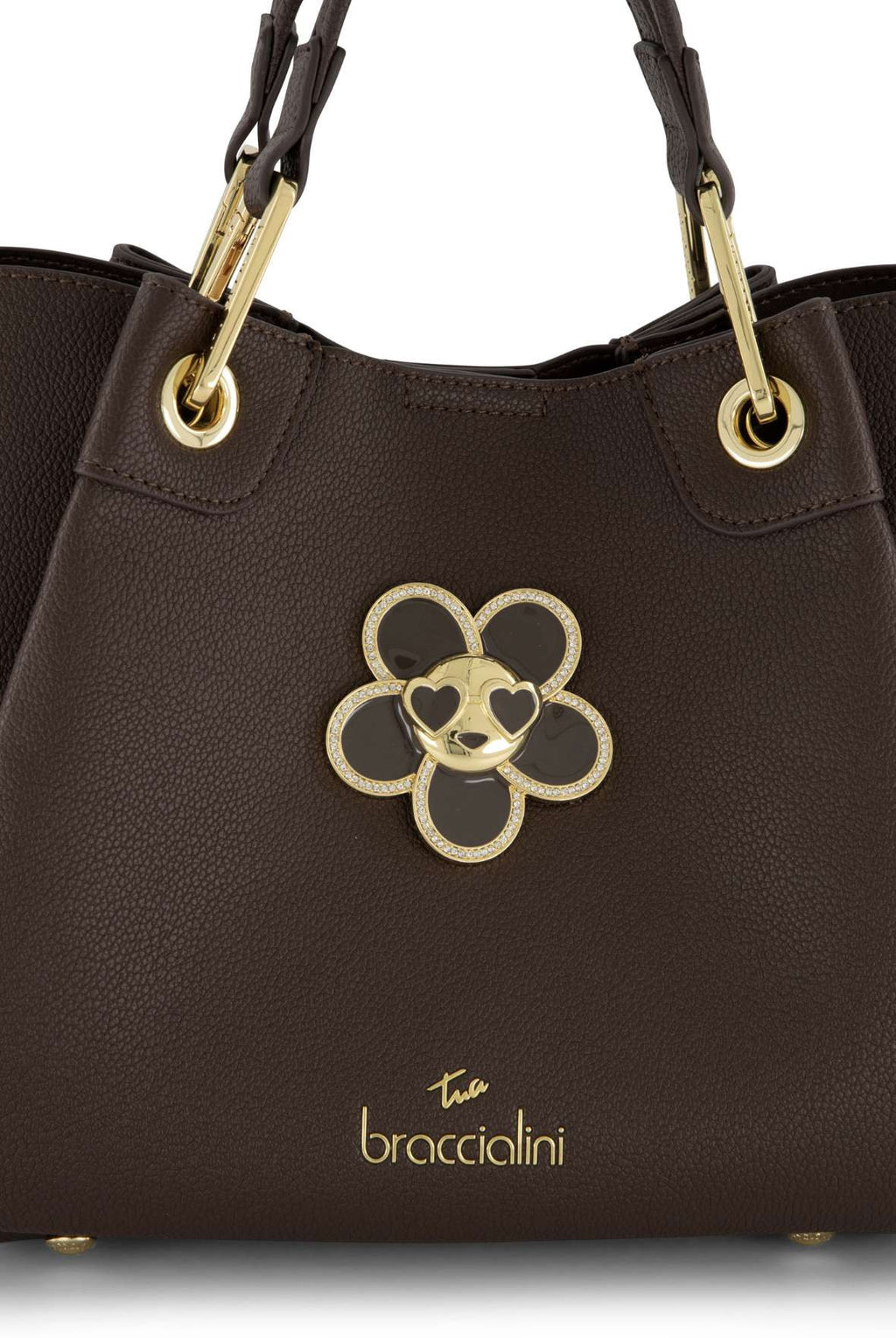 Borsa a mano/ tracolla Braccialini Amy Bijoux marrone B27BR06 B19211