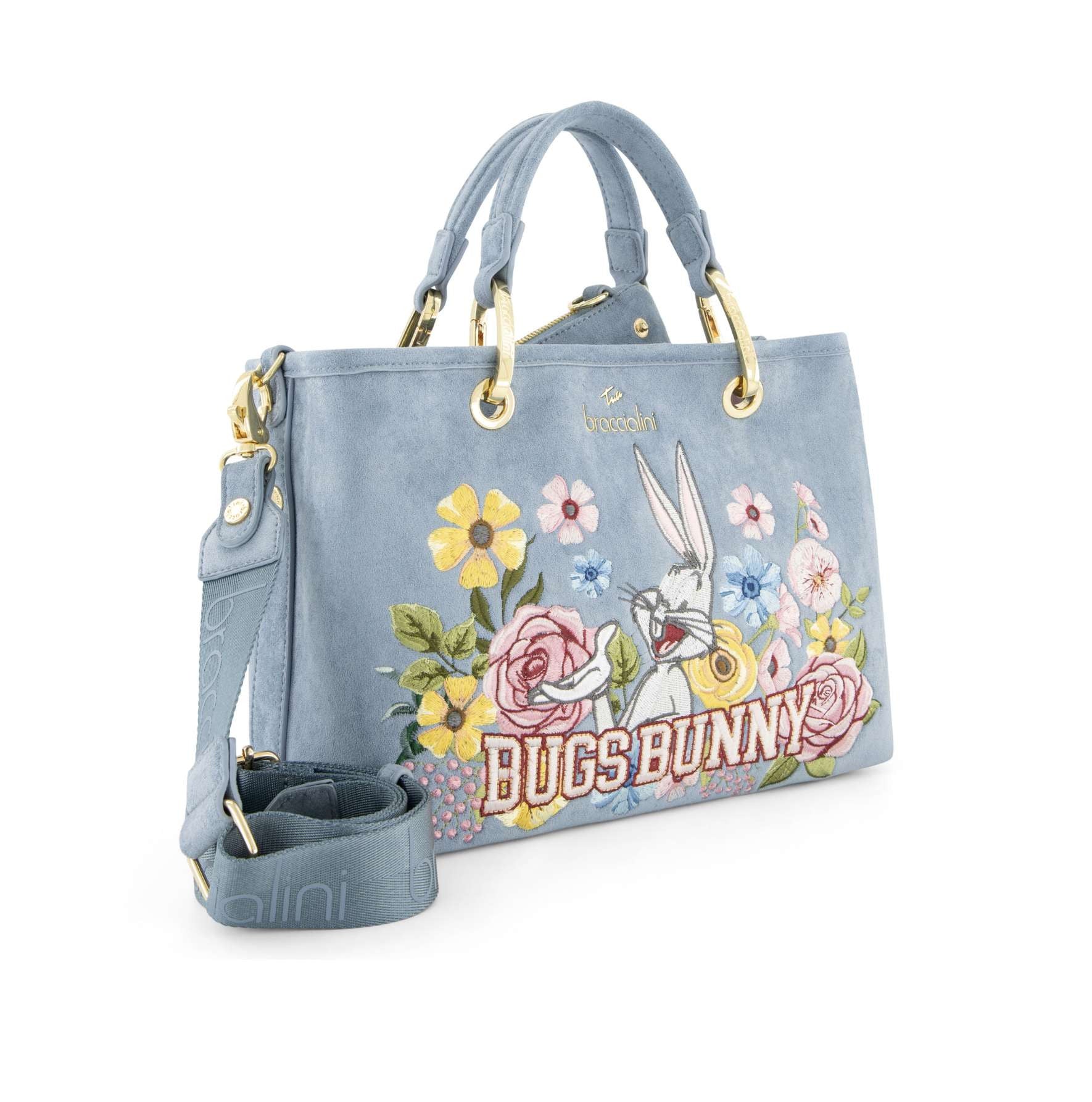 Borsa a mano/tracolla donna Braccialini Beth LT Bloom unico B27BR07 LT322