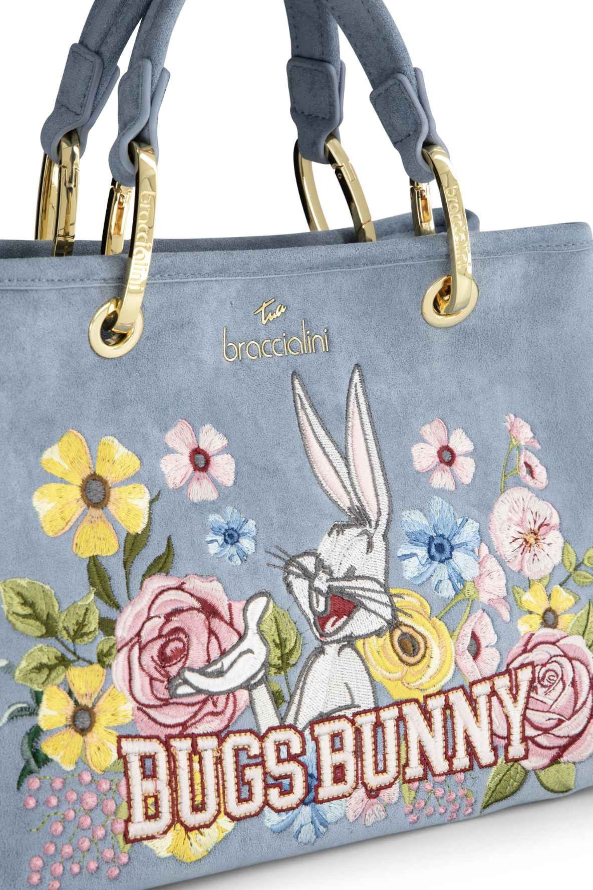 Borsa a mano/tracolla donna Braccialini Beth LT Bloom unico B27BR07 LT322
