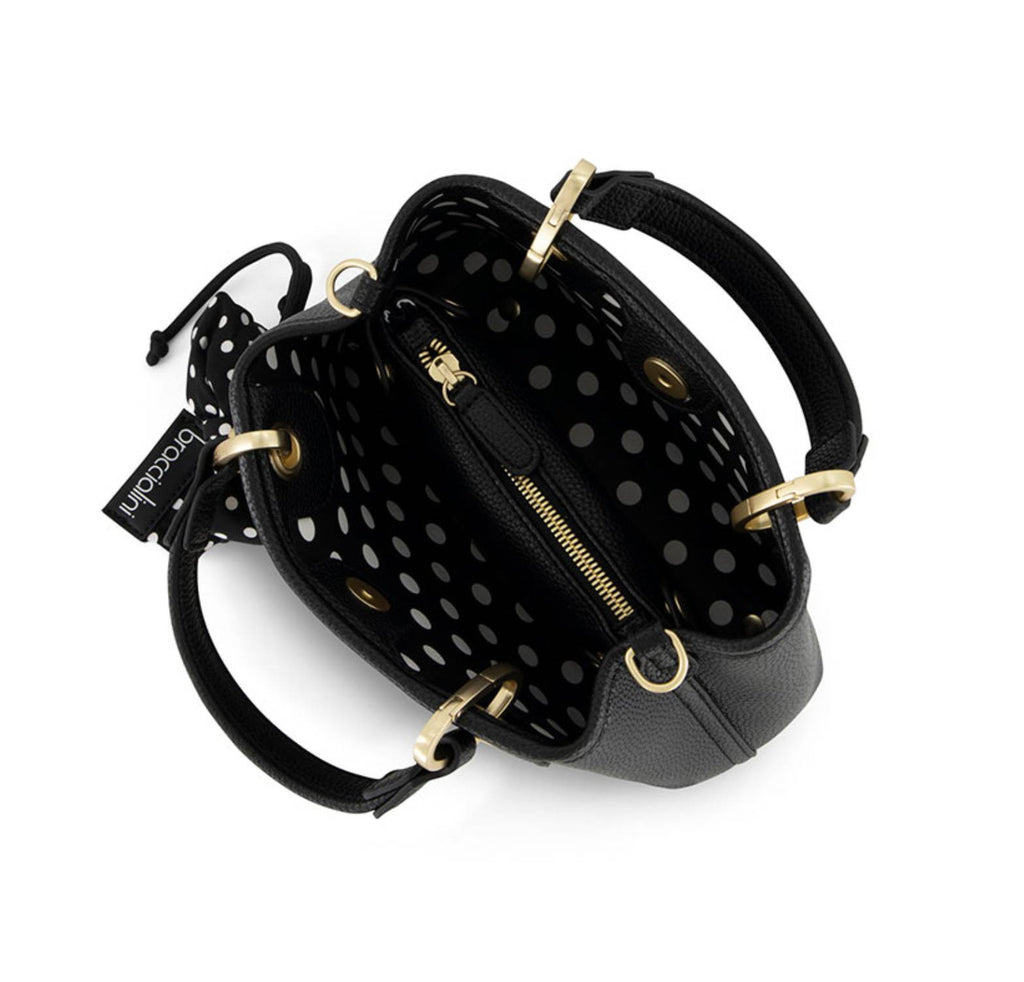 Borsa a mano con tracolla Braccialini Beth nero B27BR11 B19222