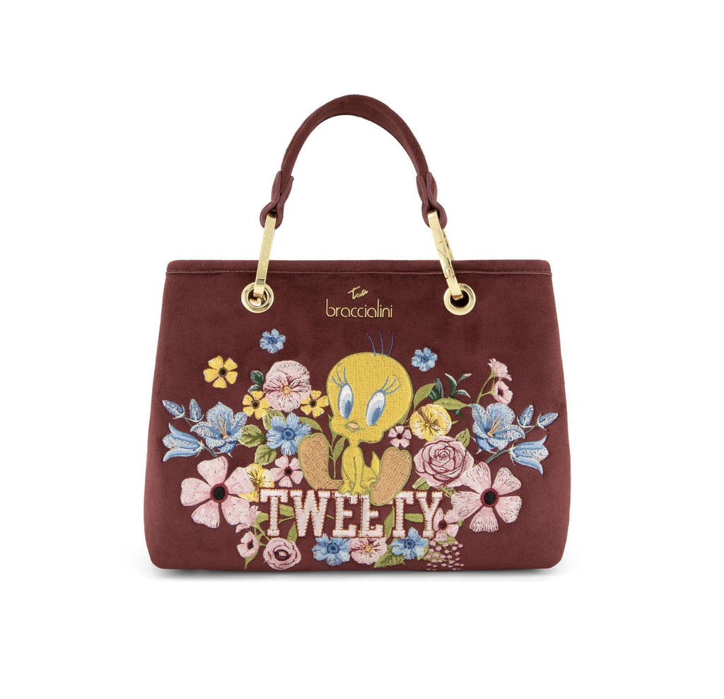 Borsa a mano/tracolla donna Braccialini Beth LT Bloom unico B27BR15 LT321