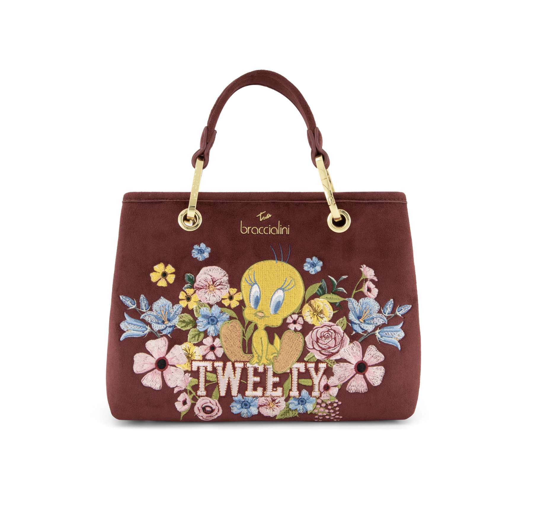 Borsa a mano/tracolla donna Braccialini Beth LT Bloom unico B27BR15 LT321