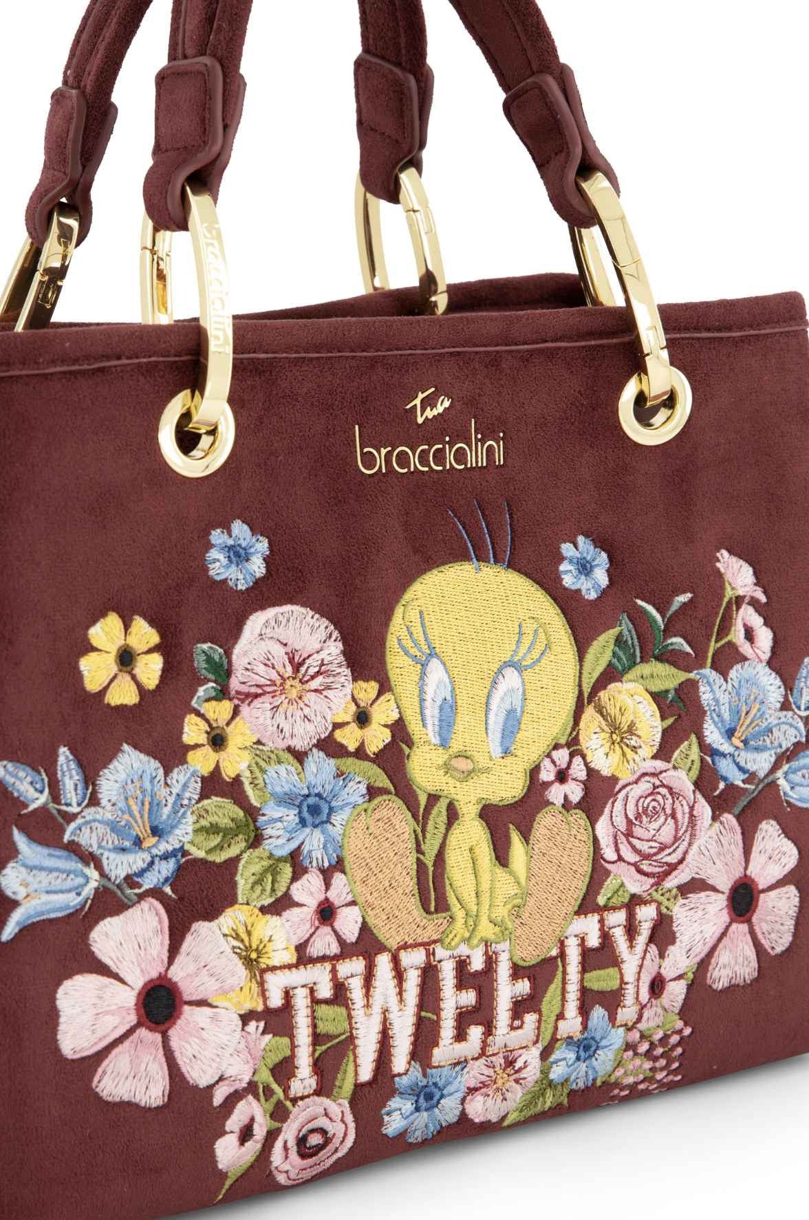 Borsa a mano/tracolla donna Braccialini Beth LT Bloom unico B27BR15 LT321